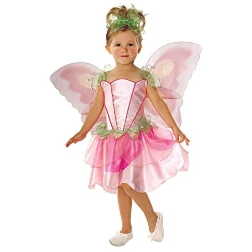 Lets Pretend Childs Springtime Fairy Costume with Wings, Medium