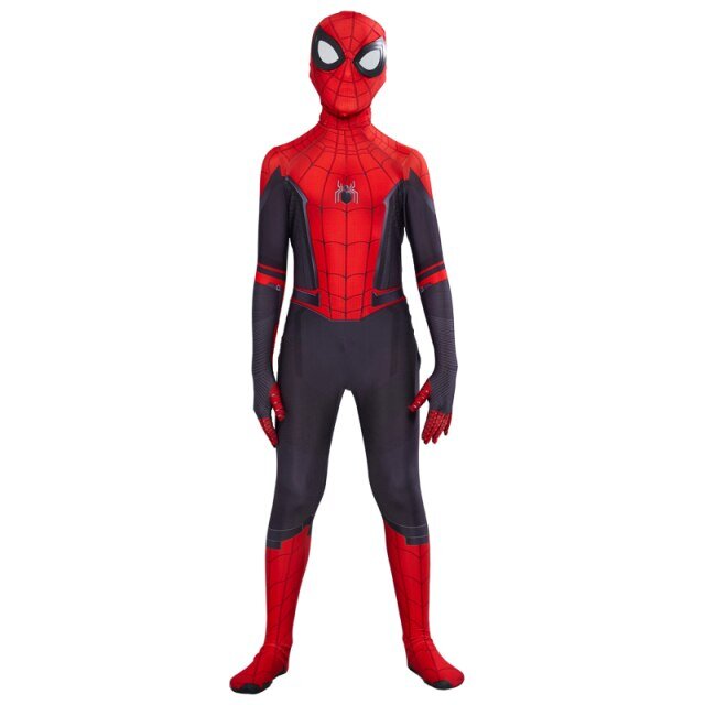 15 styles Spiderbay Man Cosplay Amazing Spidermans Halloween Costume Peter Parker Zentai Suit Superhero Bodysuit For Kids Adult