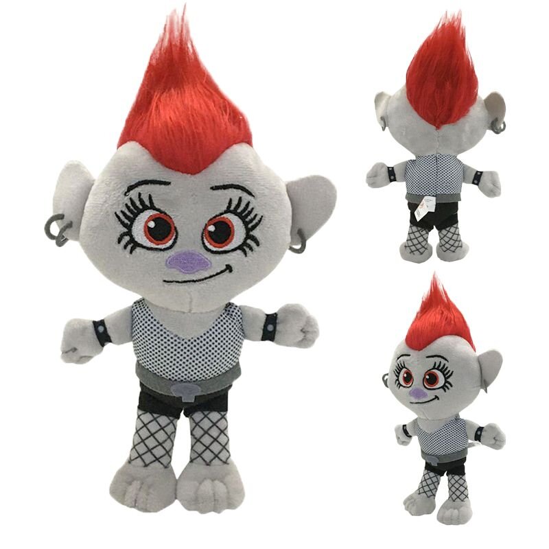 New Cartoon Trolls 2 Barb Plush Toy Cute Soft Stuffed Doll Kid 23cm Gift Toys