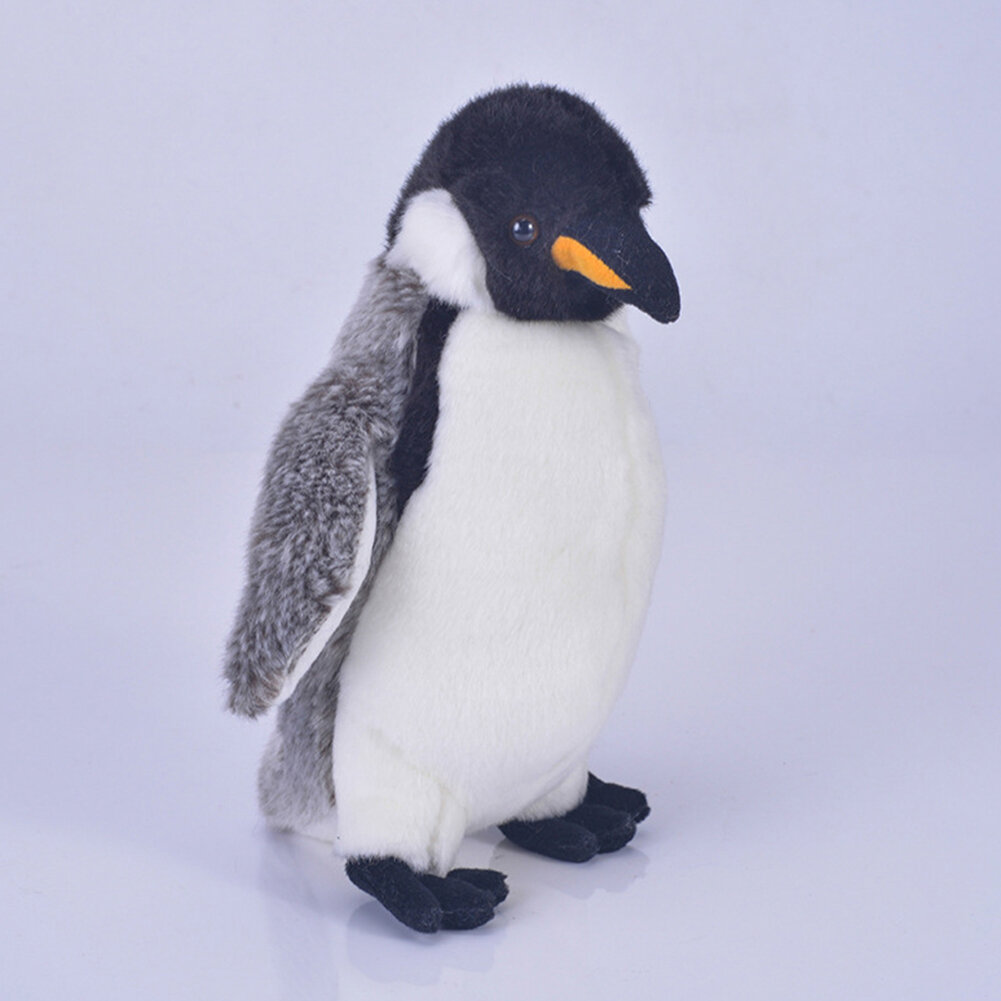 Simulation Penguin Stuffed Animal Plush Table Decor Educational Toy Kids Gift