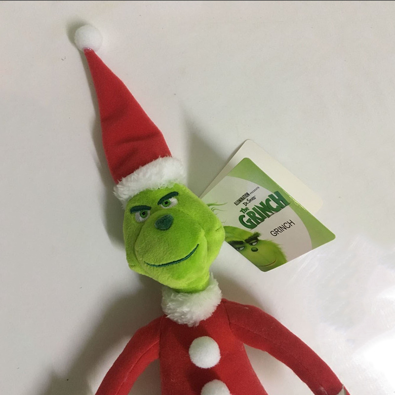 Christmas Grinch Plush Toy The Grinch Doll Boys Girls Christmas Gifts Kids Toy