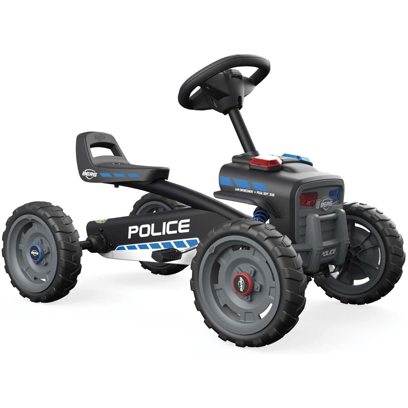 Berg Buzzy Police Pedal Kart Ages 2.5 - 5 Years