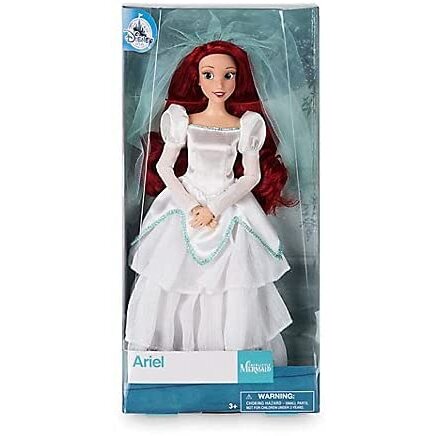 Di The Little Mermaid Ariel Wedding Classic Doll in White Wedding