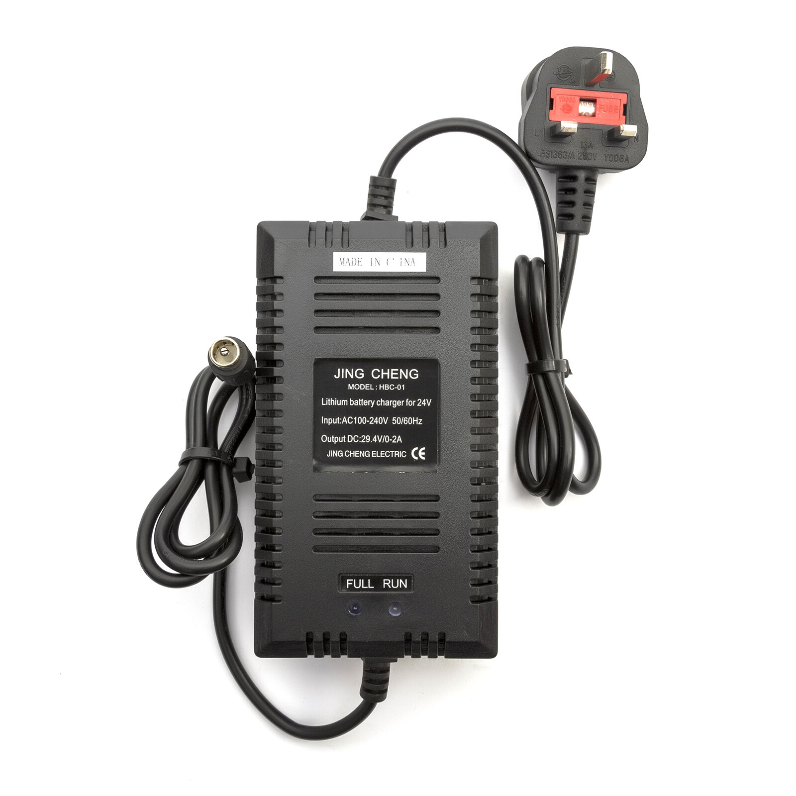 24v Lithium Battery Charger 0-2amp Electric E Scooter 10amp & 15amp UK Plug
