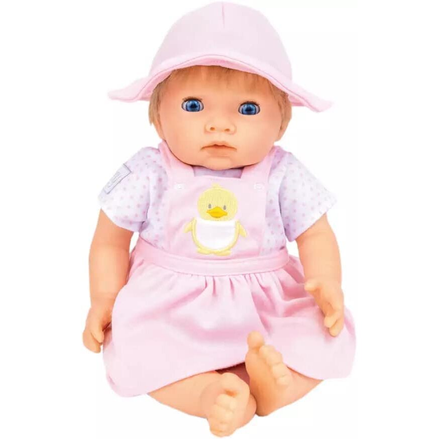 Tiny Treasure Ducky Dolls Outfit ready for any adventure - Pink