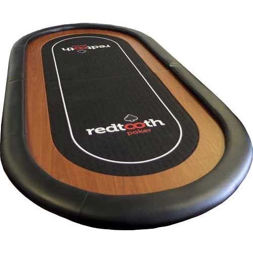 Redtooth Poker 8 Seat Speed Cloth Poker Table Top with Fold and Carry Case