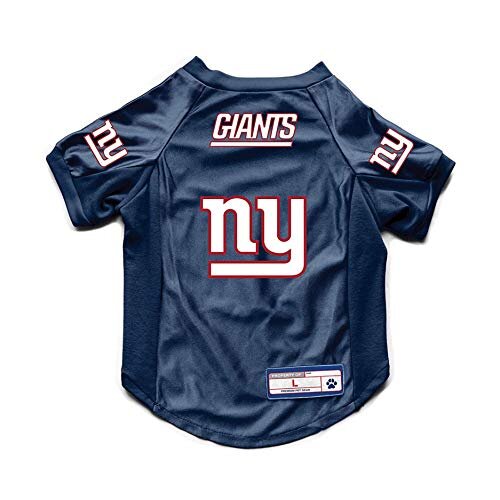 Littlearth Unisex-Adult NFL New York Giants Stretch Pet Jersey, Team Color, Large