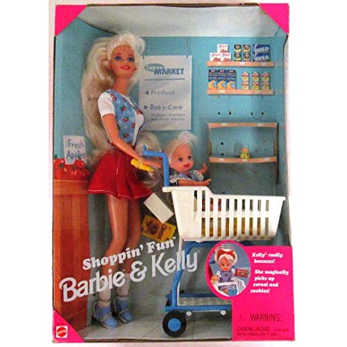 Shoppin Fun Barbie & Kelly Playset (1996)