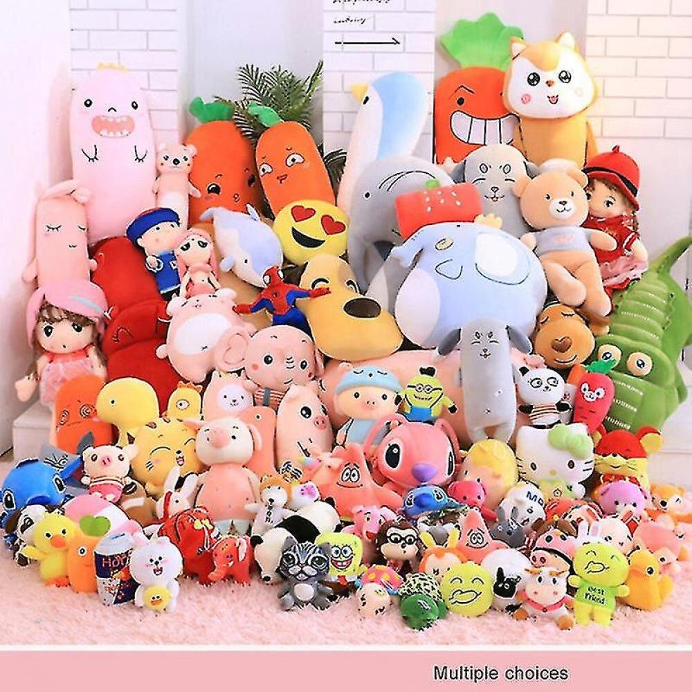 Cartoon Anime A Big Bag Plushie Animals Bear Dinosaur Plush Toy Wedding Dolls Machine Doll Gift Pillow Bed Sofa Decorations