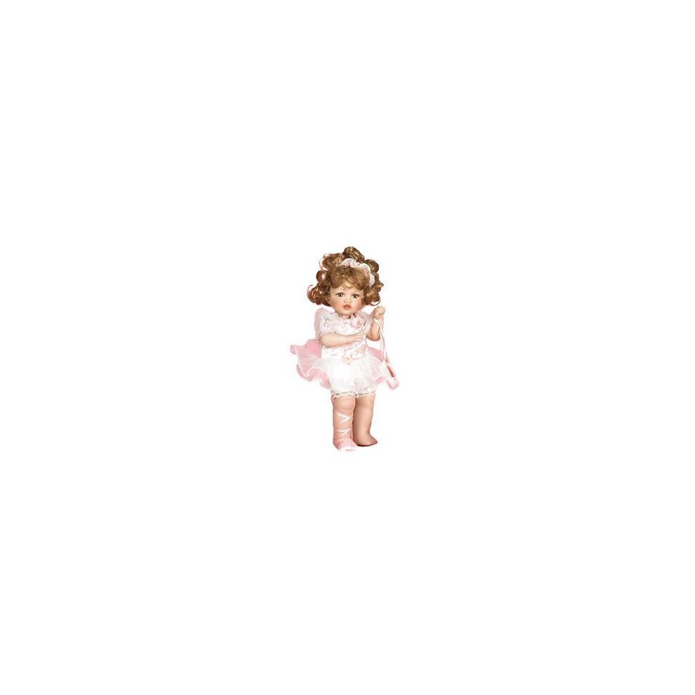 Tiffany Porcelain Toddler Ballerina Doll in Pink