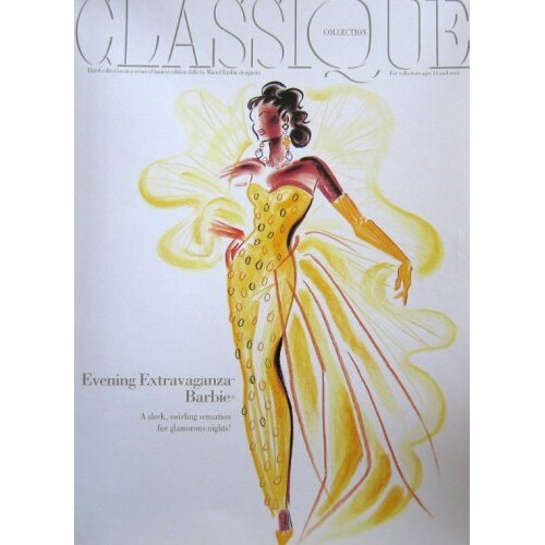 Barbie Evening Extravaganza AA Doll classique collection Limited Edition 3rd in Series (1993 Timeless creation