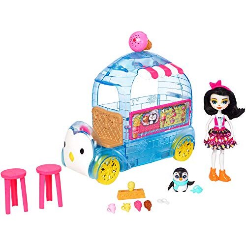 Enchantimals Wheel Frozen Treats Preena Penguin Doll & Playset