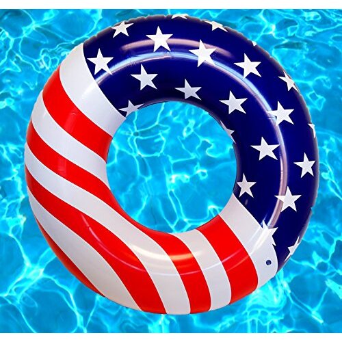 Playscene Giant American Flag Pool Float