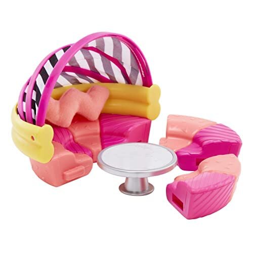 L.O.L. Surprise! 580225EUC LOL OMG House Series-Daybed Playset with Suite Princess-Collectable Doll with 8 Surprises Including Interactive F