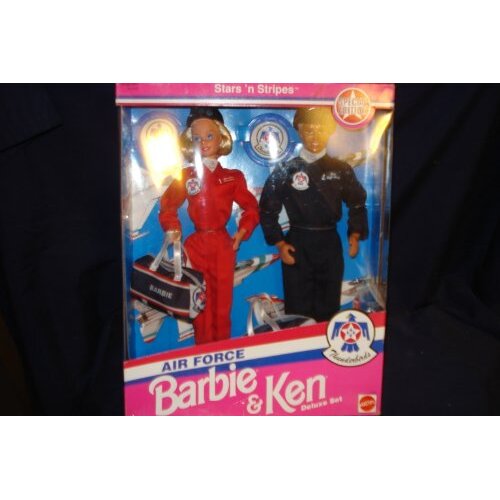 Barbie and Ken doll Air Force Stars n Stripes Deluxe Set