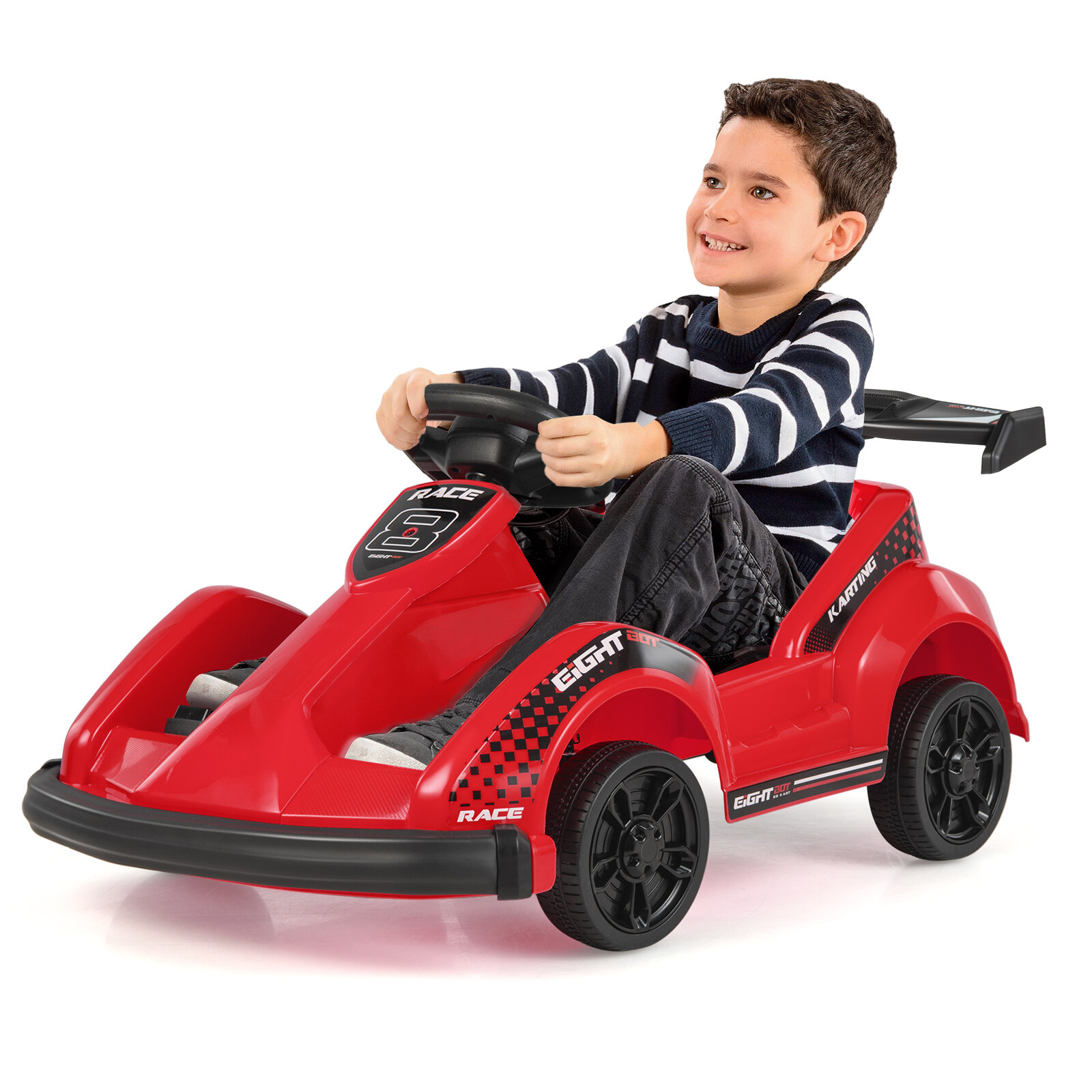 6V Kids Ride On Vehicle Battery Powered Go Cart Age 37-96 Month Gift