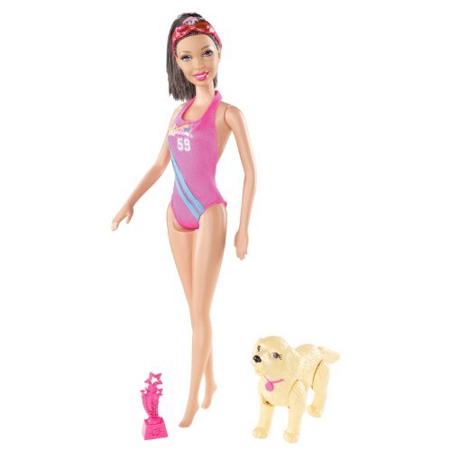Barbie Team Barbie Swimmer African-American Doll