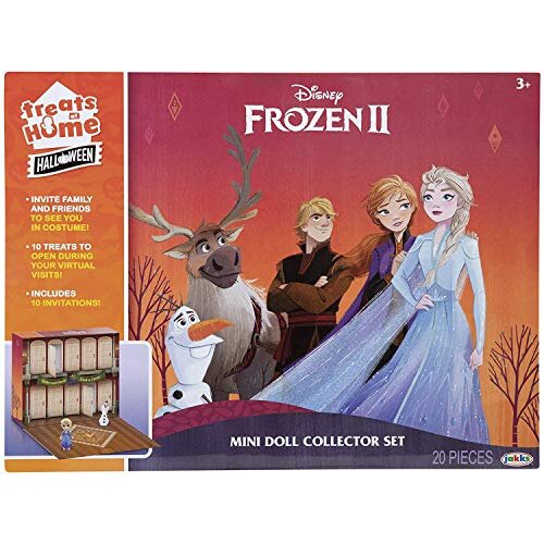 Disney Frozen 2 Arendelle Kids Halloween Hide-and-Seek Game with 10 Dolls