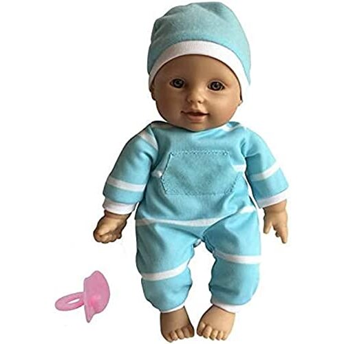 The New York Doll Collection 11 Inch/ 28cm Hispanic Soft Body Doll in Gift Box (Bonus Dummy Included) - Doll accessories