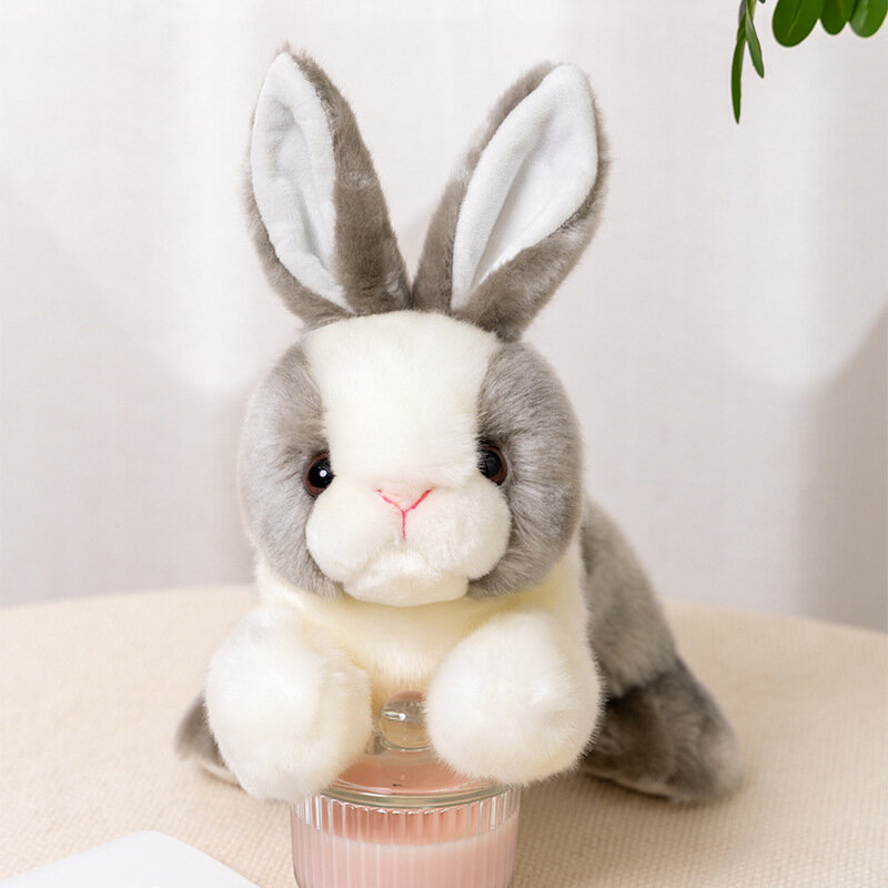 Simulation Rabbit Plush Doll Little White Bunny Doll Rag Doll Plush Toy