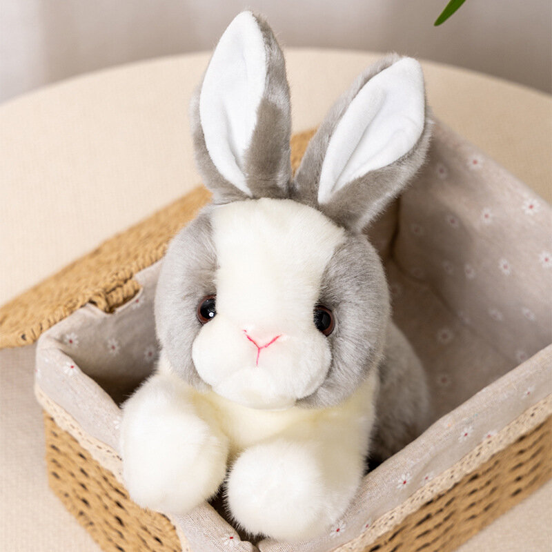 Simulation Rabbit Plush Doll Little White Bunny Doll Rag Doll Plush Toy