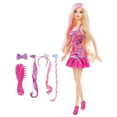 Mattel Barbie Hairtastic Glam Hair Barbie Doll