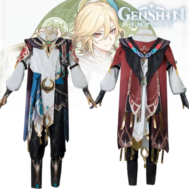 Genshin Impact Kaveh New Roleplaying Clothing Headdress And Earring Accessories