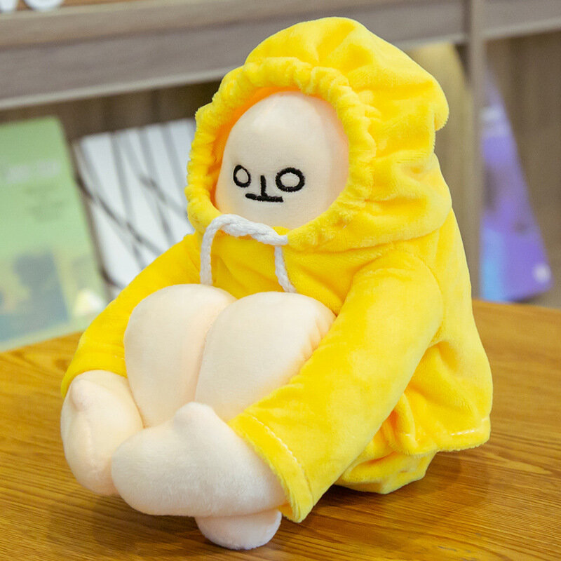 Banana Man Doll Funny Changeable Plush Toy Doll