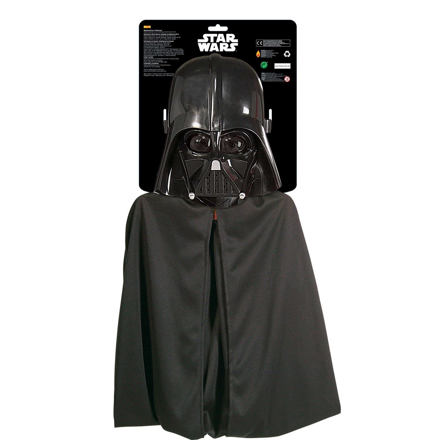 Star Wars Childrens/Kids Darth Vader Mask & Cape Set