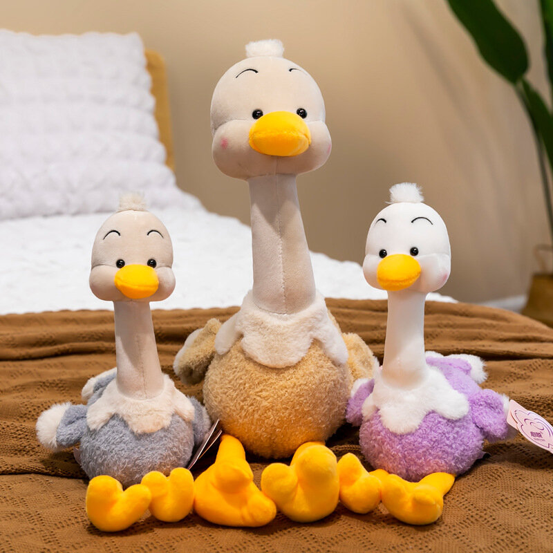 Gift Soft Pillow Ostrich Plush Toys Ostrich Doll