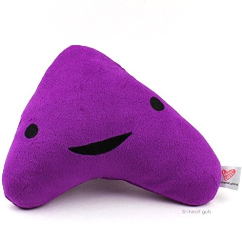 I Heart Guts Adrenal Gland Plush - What a Rush - 10" Adrenal Support Stuffed Toy