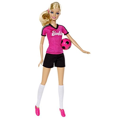 Barbie Careers Soccer Player Fashion Doll