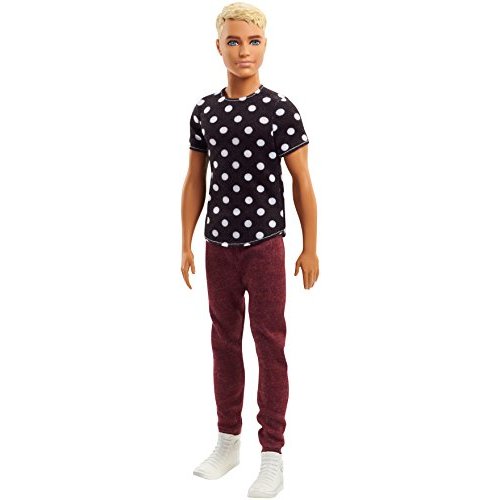 Mattel Barbie Fashionistas In Black & White Ken Doll
