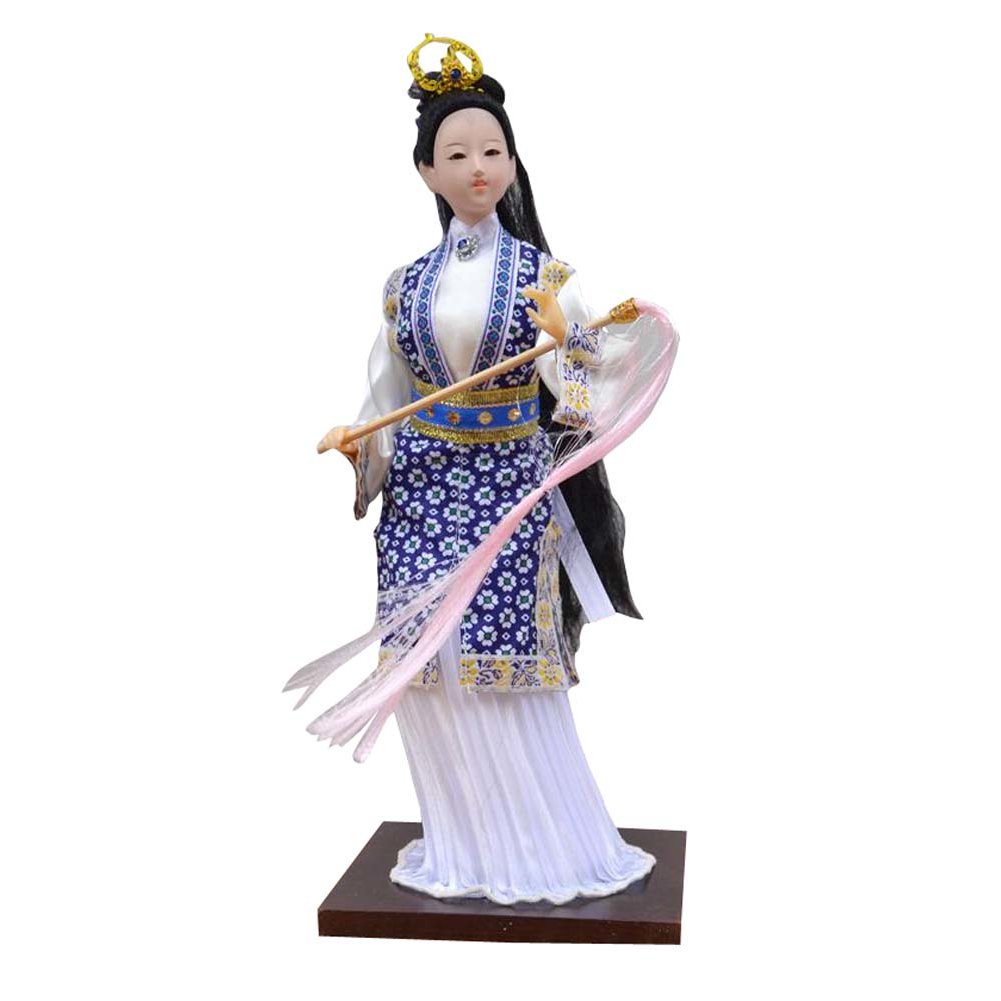 Chinese Ancient Beauty Vintage Doll Restaurant Doll Figurine 09