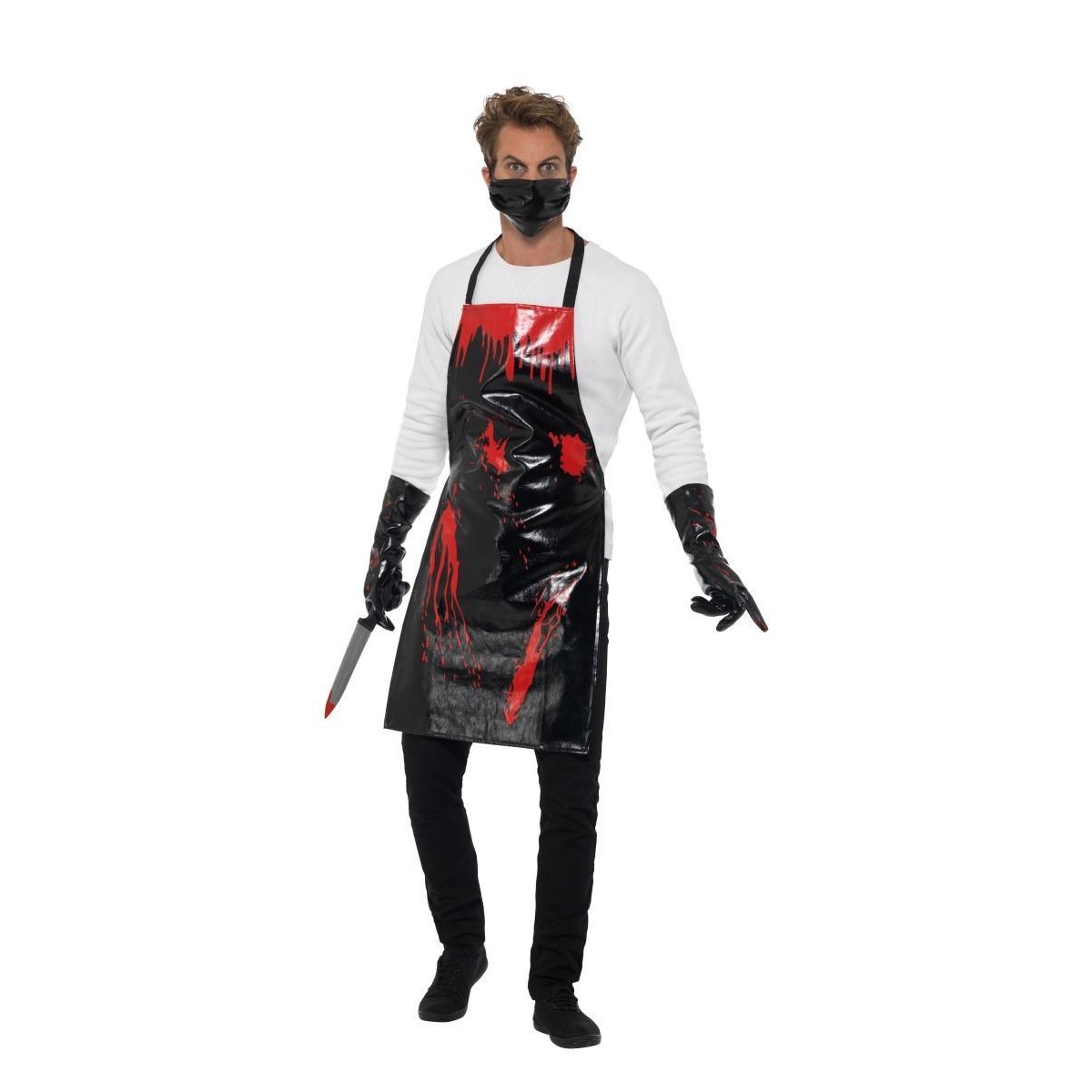 Bloody Surgeon/Butcher Kit, Halloween Adult Fancy Dress, One Size