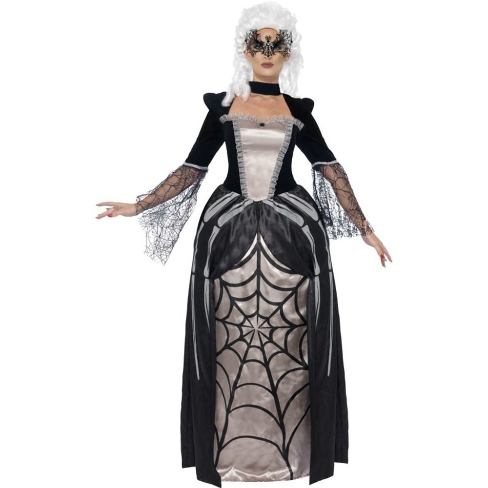 Black Widow Baroness Costume, UK 12-14